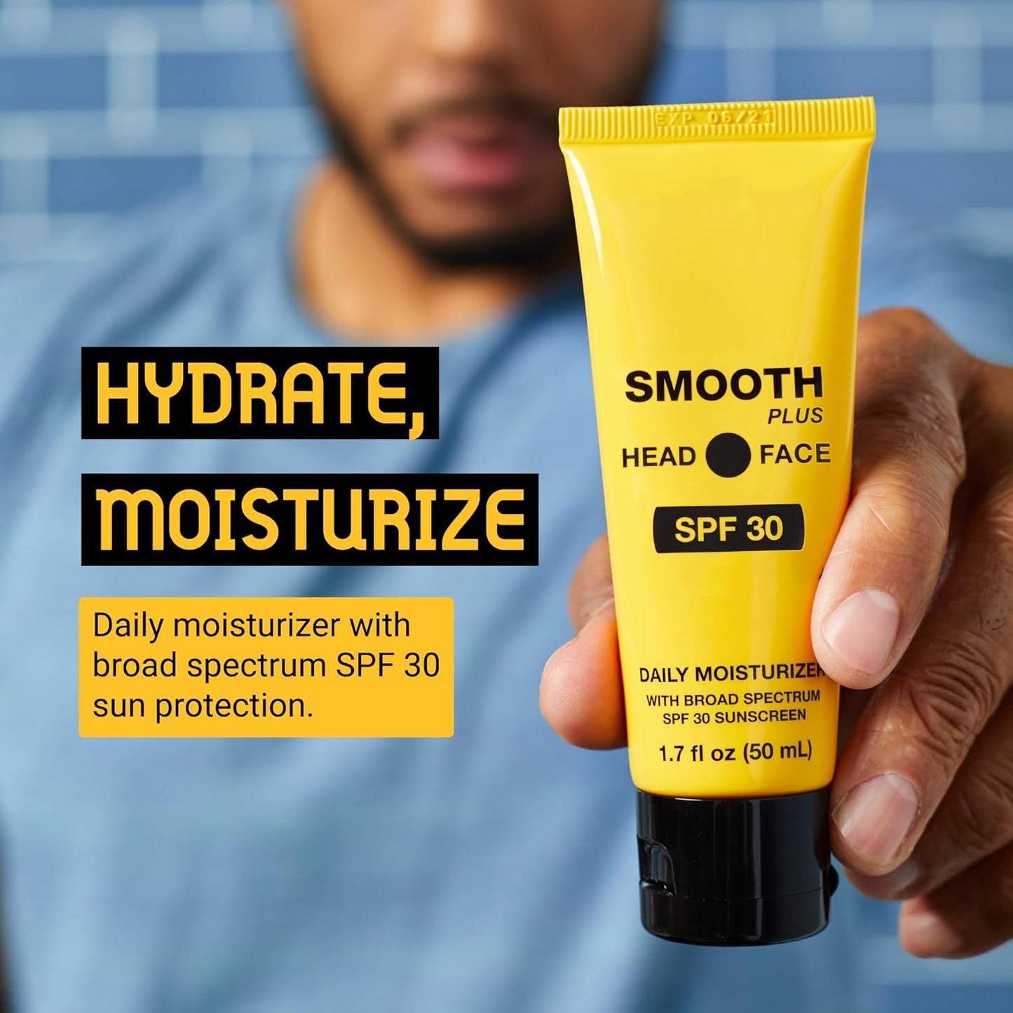 Daily Moisturizer w/SPF 30 Broad Spectrum Sunscreen Tones, Hydrates & Moisturizes While Protecting Skin From The Sun's Harmful