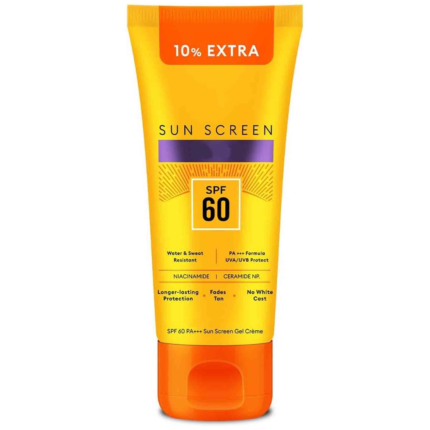 Water Resistant Sunscreen Gel