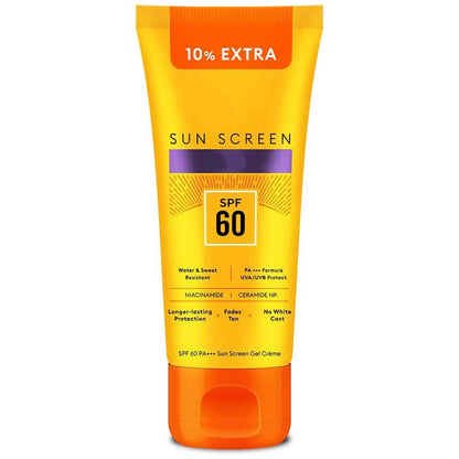 Water Resistant Sunscreen Gel