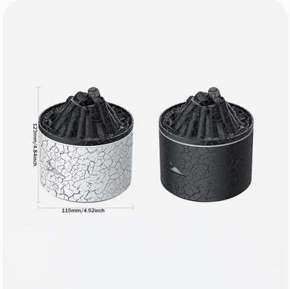 180ml Mini Flame Volcano Aroma Ultrasonic Cool Mist Jellyfish Diffuser
