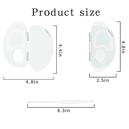 Makeup Mixing Palette Can Store Liquid Foundation, Hold Acrylic Palette, Art Nail Palette, Pigment Transparent Makeup Palette For Foundation Make-up