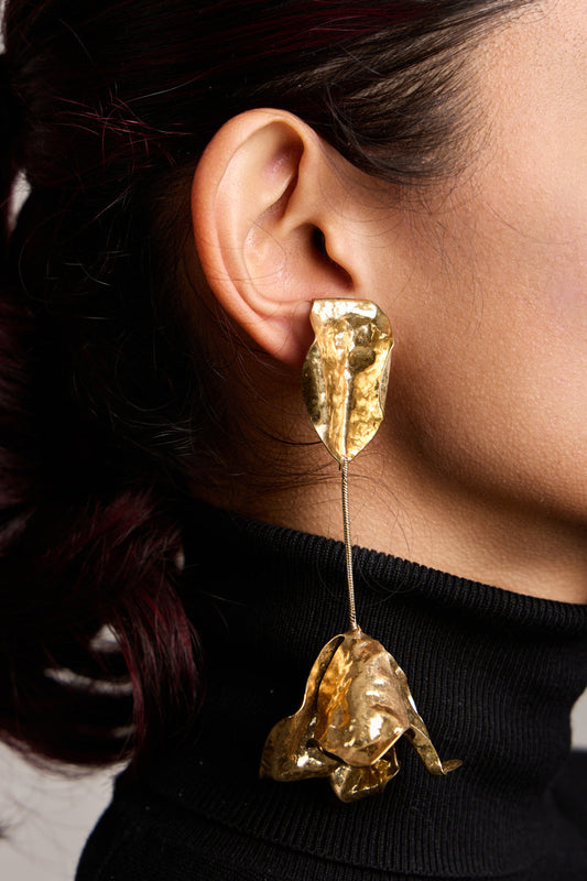 Fall Flower Earrings