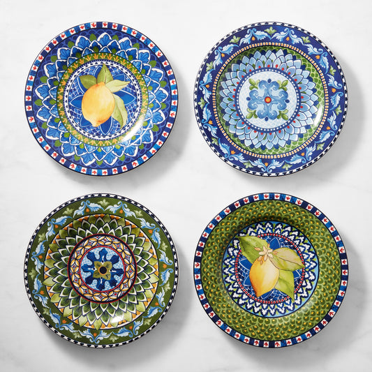 Sicily Ceramic Salad Plates